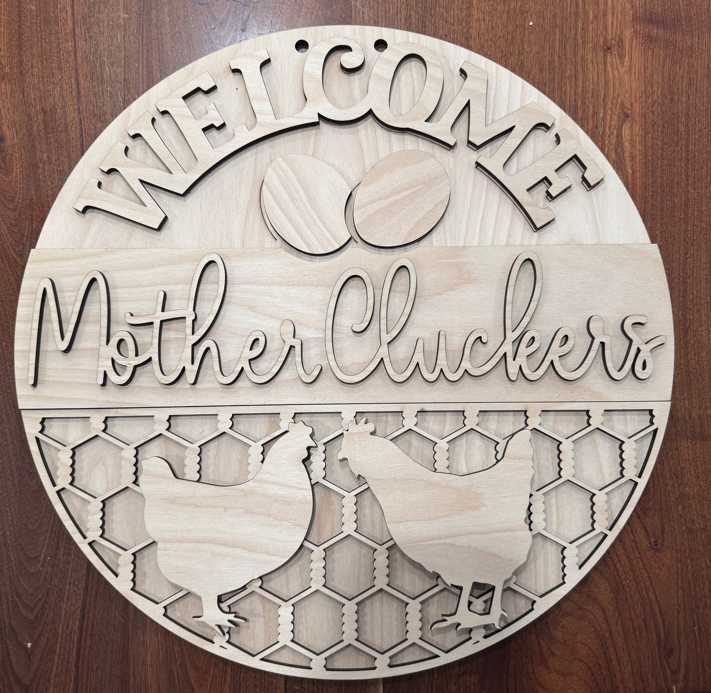 Welcome Mother Cluckers Blank Kit