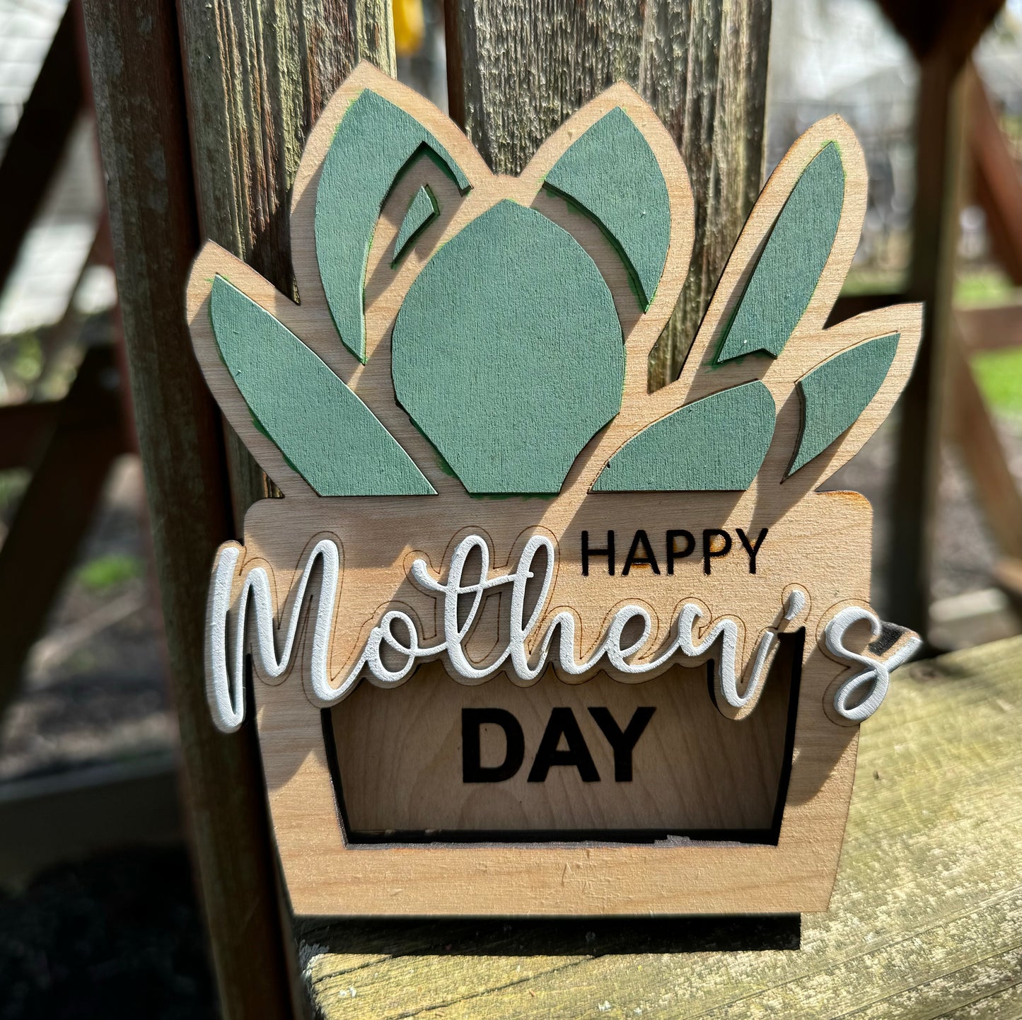 Mother’s Day Succulent Gift Card Holder