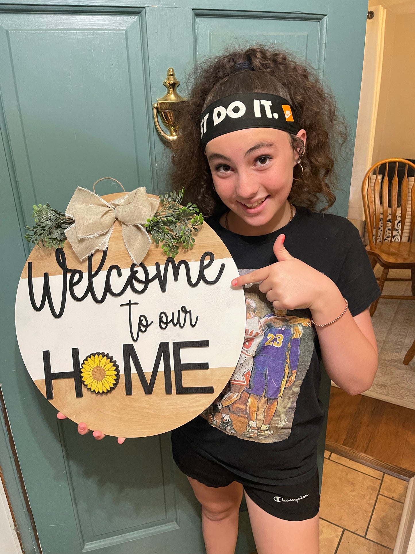 Welcome to our Home Interchangeable Sign