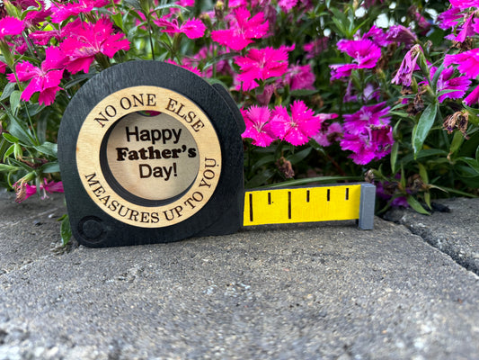 Dads Tape Measure Gift Card Holder