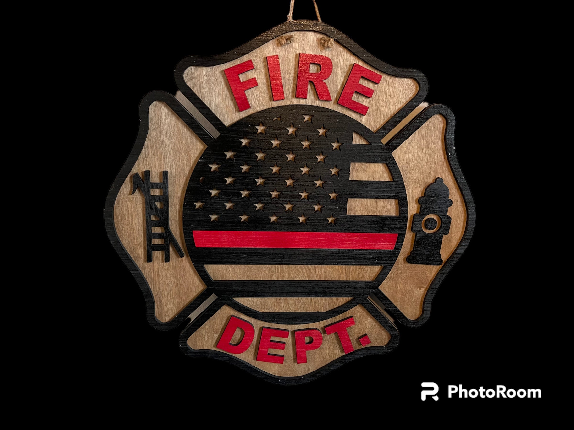 Fire Department Key Sign Fire Department Sign – Nailed It Wood Projects