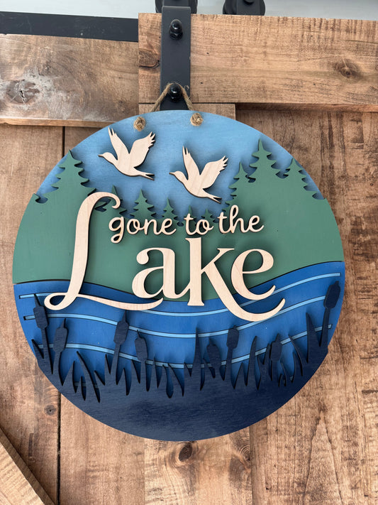Gone to the Lake Round