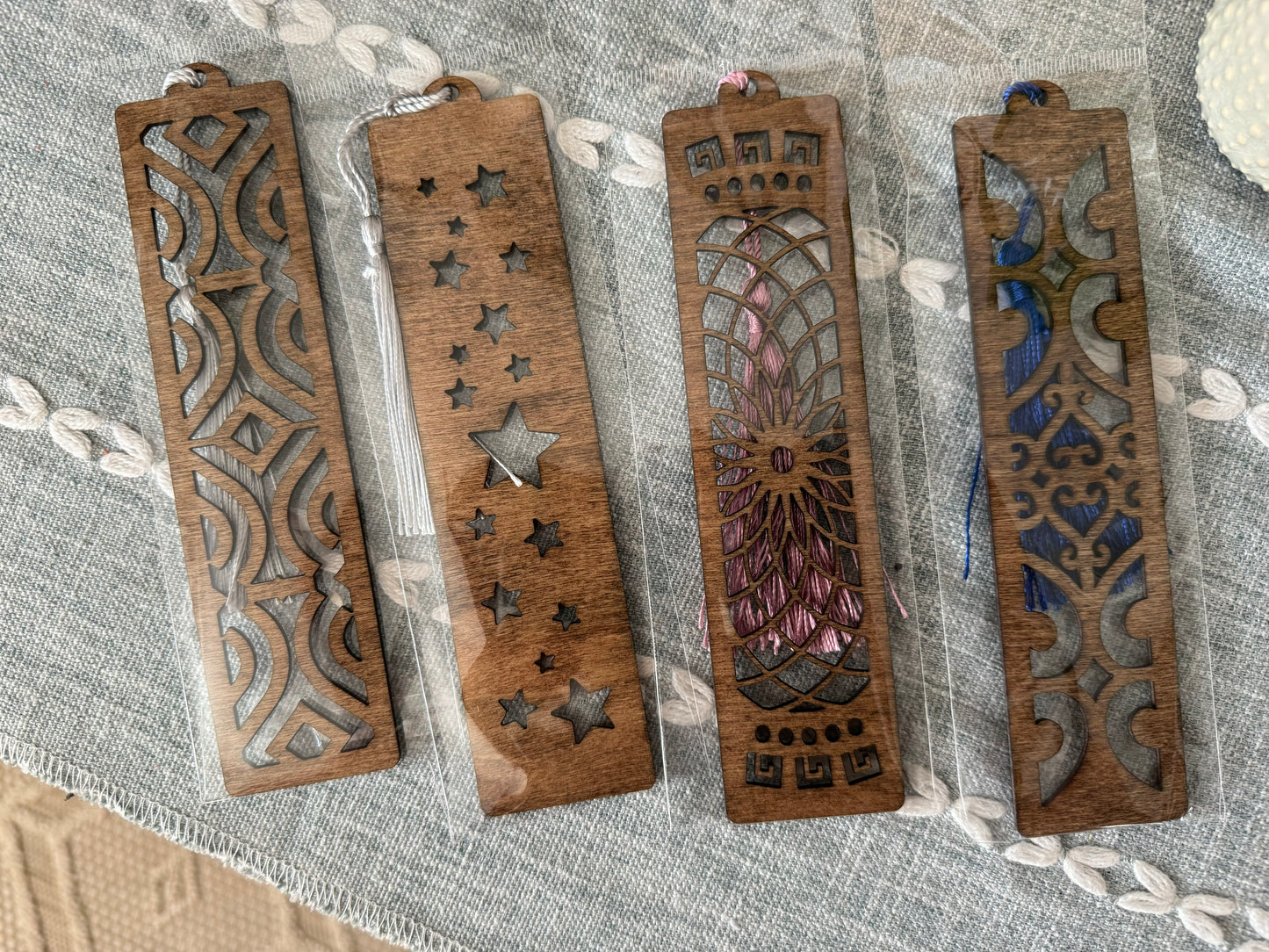 Wooden Bookmarks (Set of 4)