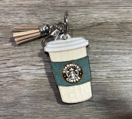 Coffee Cup Keychain