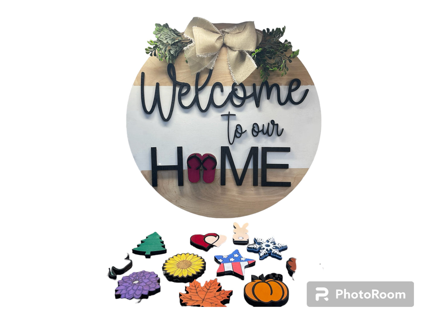 Welcome to our Home Interchangeable Sign