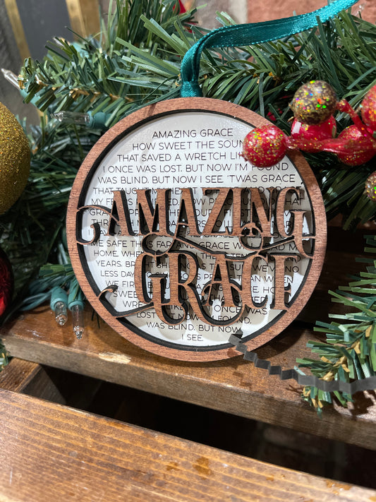 Amazing Grace Ornament