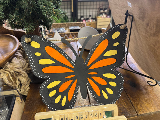 Butterfly Wood Sign