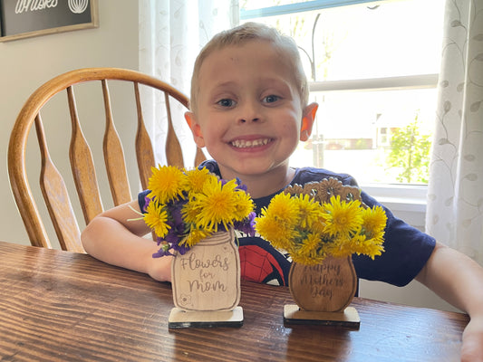 Mothers Day Flower Vases