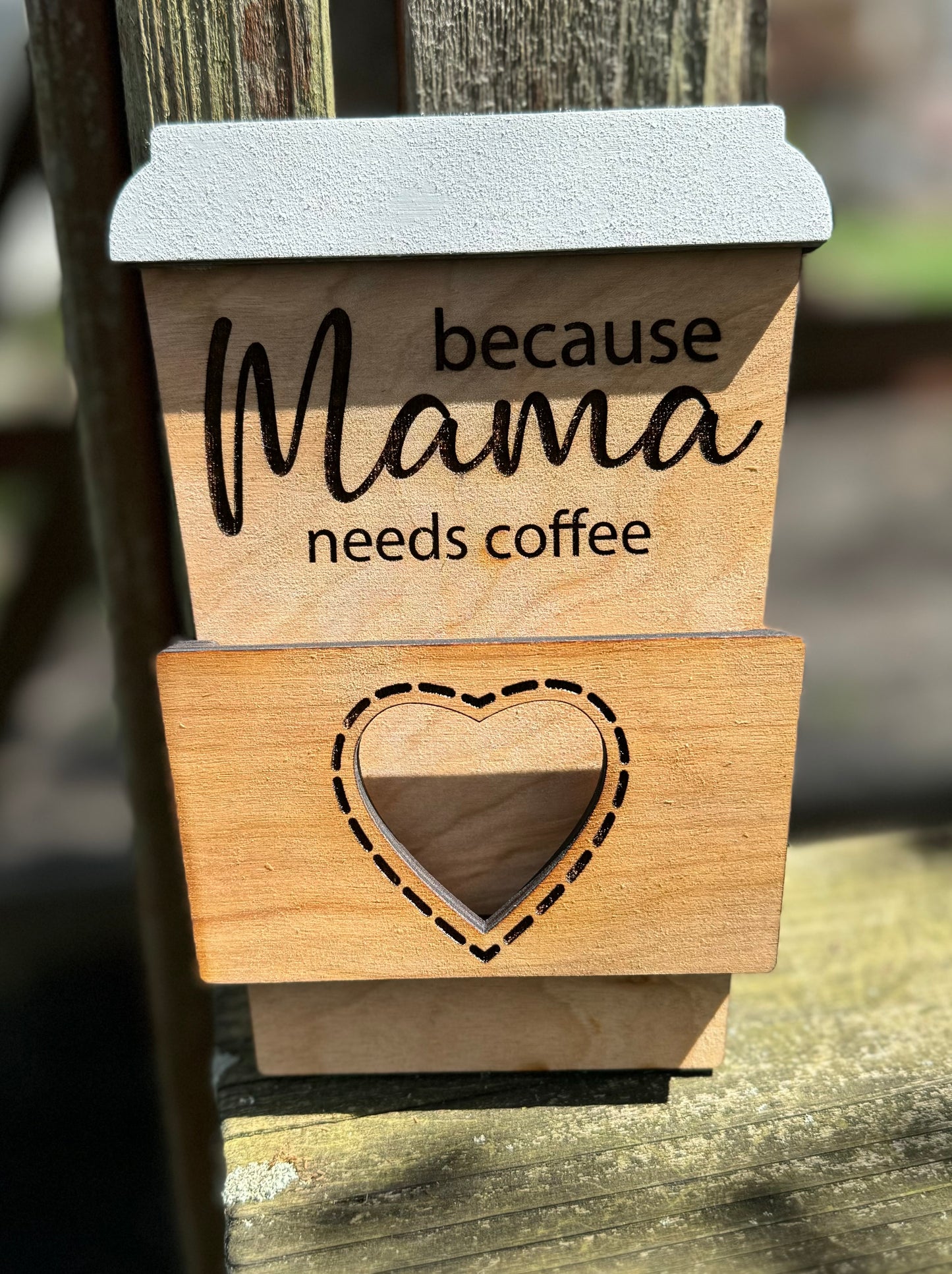 Mothers Day Coffee Gift Card Holder