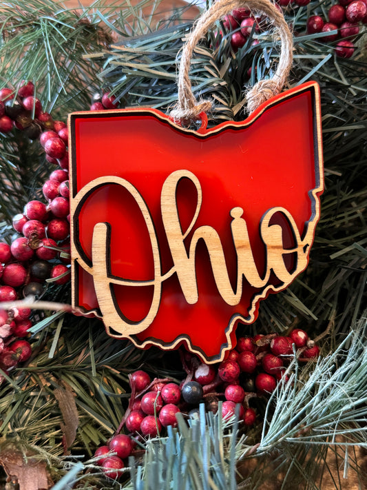 Ohio Ornament