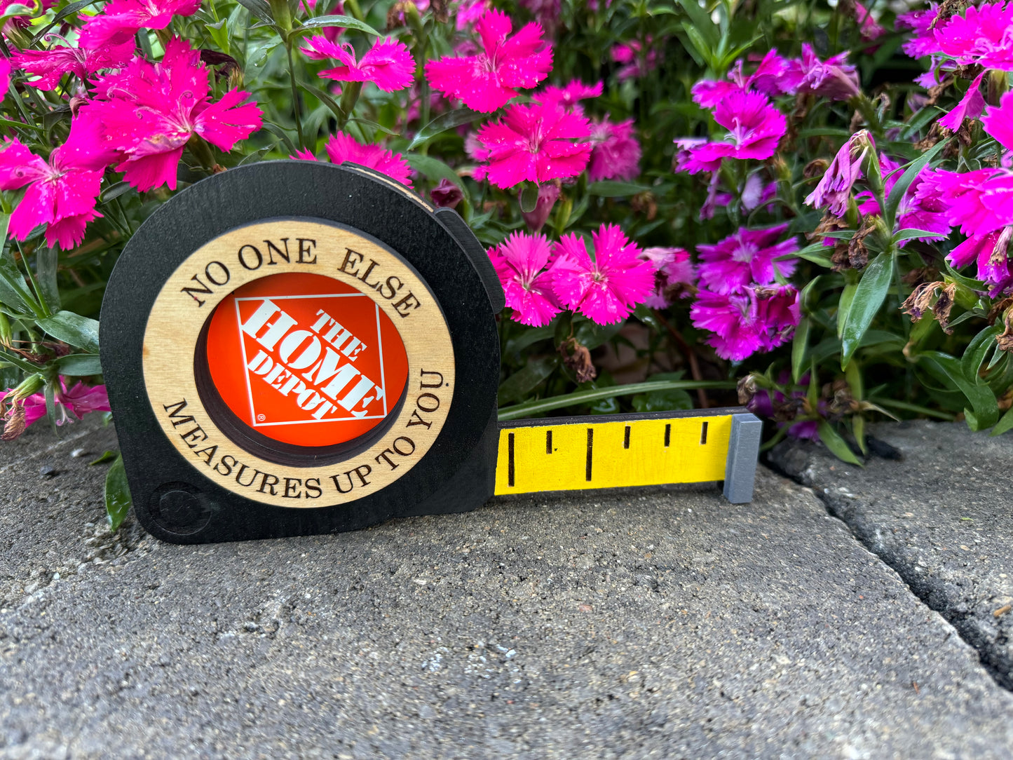 Dads Tape Measure Gift Card Holder