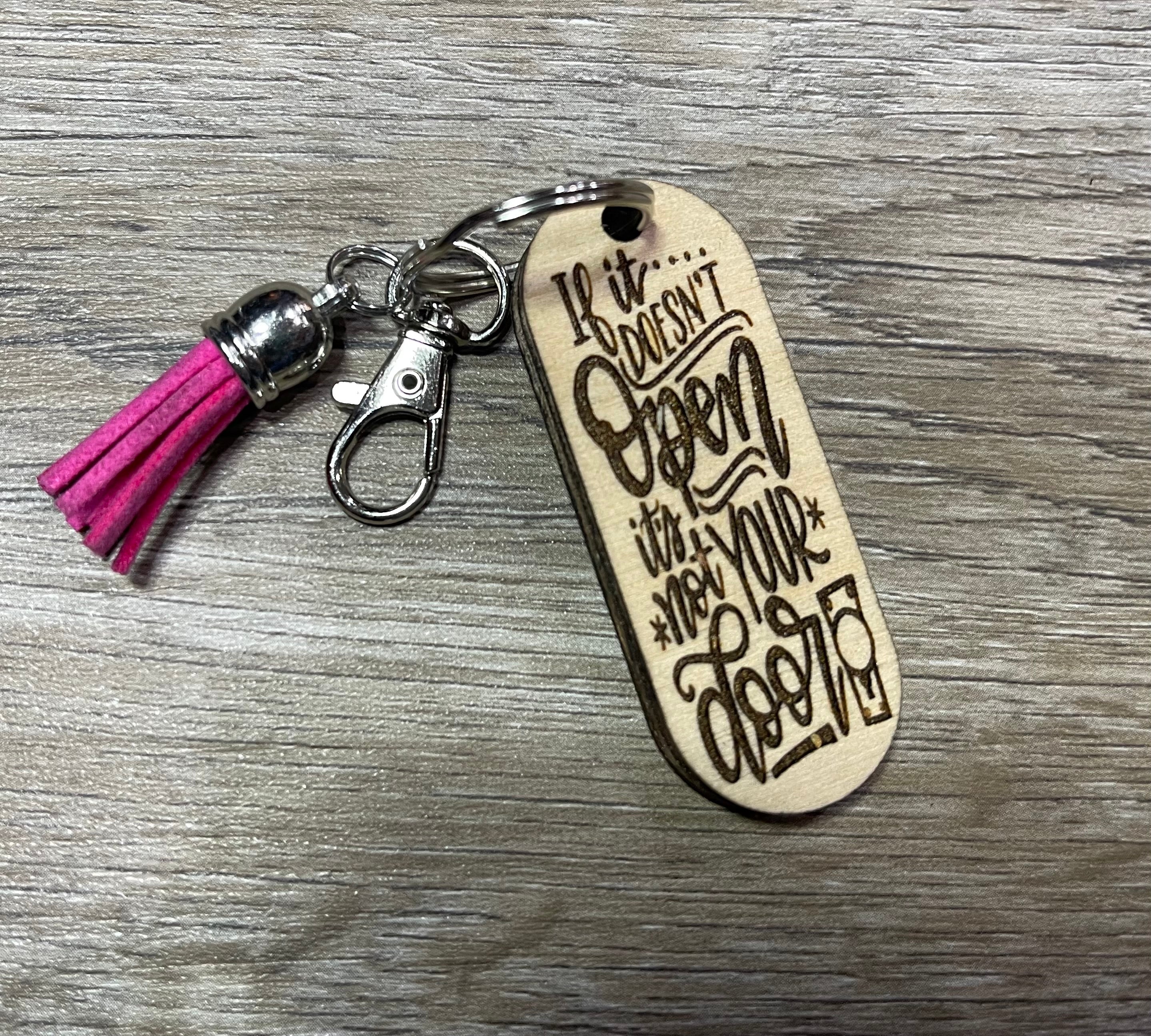 Open Door Keychain – Nailed It Wood Projects