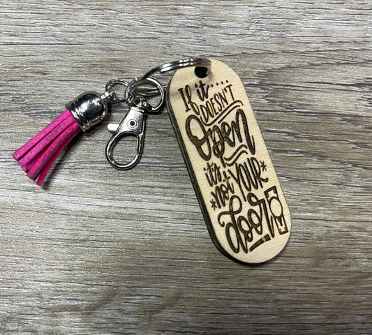 Open Door Keychain